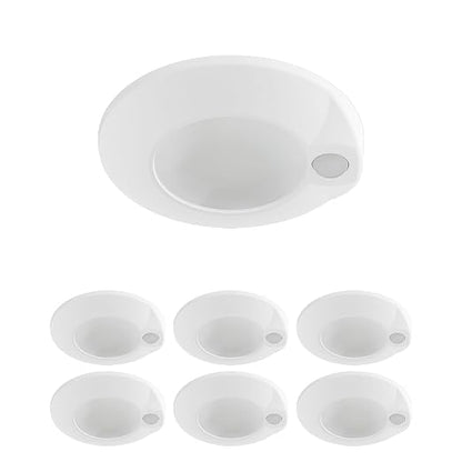 HALO HLCE 6-Pack 4 in LED Motion Sensor Ceiling Light Selectable CCT 1035lm