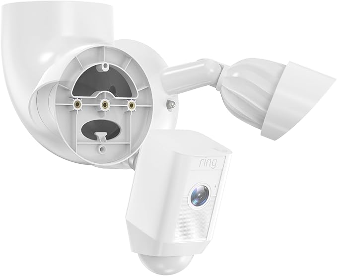Eave Mount for Ring Floodlight Camera Wired Pro/Plus,Ring Floodlight Cam Pro (2nd Gen), Blink Wired FloodLight Cameras &Wyze Flood Iight Camera V2 and Roku Flood Light CAM