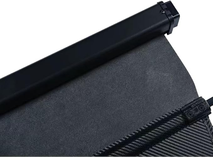 Retractable Cargo Cover Compatible with Buick Envision 2021-2025 Rear Privacy Screen Car Storage Trunk Luggage Tonneau Security Shade Protector Anti Theft Shield (Carbon Fiber Style)