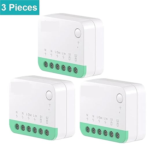 WiFi Smart Switch Detach Scene Breaker Voice Control(4 Pieces)