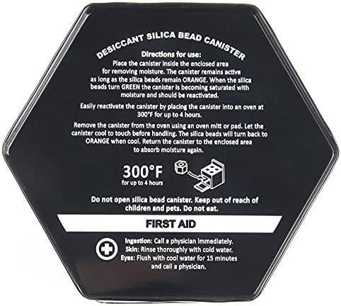 Gun Safe Dehumidifier, Moisture Absorbers for Safe, Storage, Closets & Cabinets, FULLBOW 750G Silica Gel Desiccant Dehumidifier (2 Units)