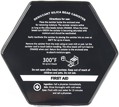 Gun Safe Dehumidifier, Moisture Absorbers for Safe, Storage, Closets & Cabinets, FULLBOW 750G Silica Gel Desiccant Dehumidifier (2 Units)
