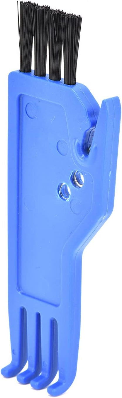 Brush, ABS Dust Brush Fit for Vacuum Cleaner Sweeping Robot Handheld Vacuum Cleaner Parts(Blue)