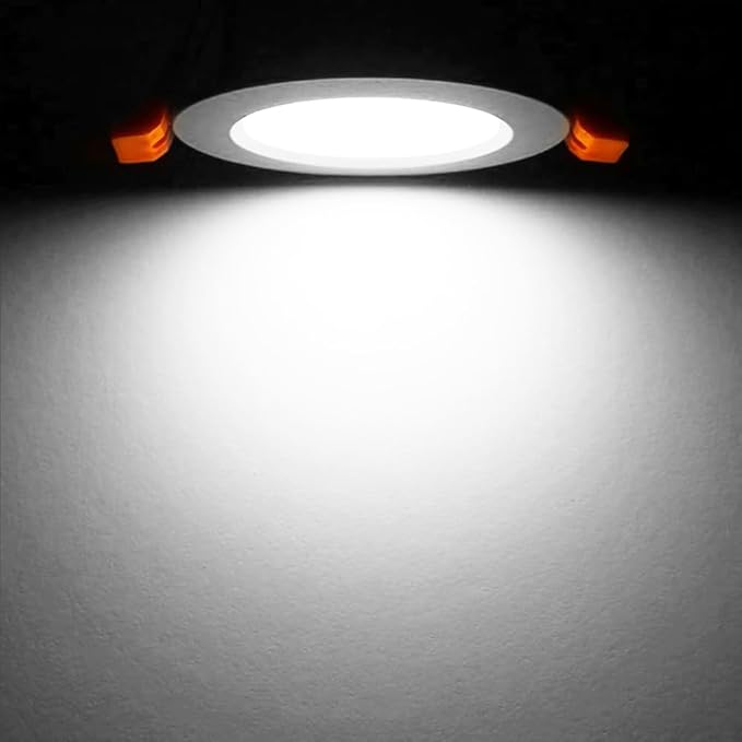 2 Inch LED Downlight, 3W Recessed Lighting Dimmable Ceiling Light Kit, 5000K Daylight White, CRI80 LED Can Lights with Driver(35W Halogen Equivalent), 10 Pack