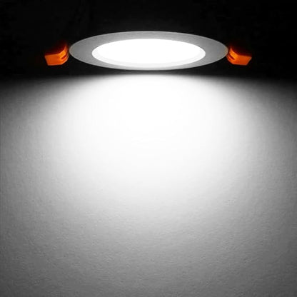 2 Inch LED Downlight, 3W Recessed Lighting Dimmable Ceiling Light Kit, 5000K Daylight White, CRI80 LED Can Lights with Driver(35W Halogen Equivalent), 10 Pack