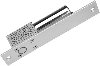 LIBO Electric Bolt Lock 2 Wires Lines DC 12V Fail Safe Electronic Lock Normal Temperature for Glass Wooden Iron Door Access Control System
