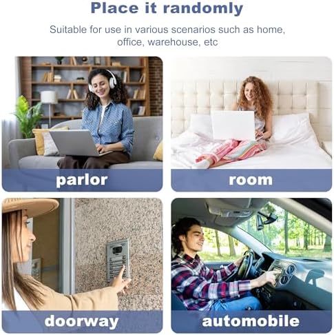 Hidden Camera with Audio/Video Small Spy WiFi Security Secret System Smart