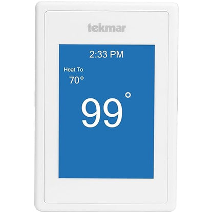 tekmar Wi-Fi Setpoint Control 170 - One Stage Heat or Cool | Innovative Control Unit Connects to Internet | Remote Operation via Watts Home Mobile App | Can Use w/Pools, Hot Tubs, Water Tanks & More