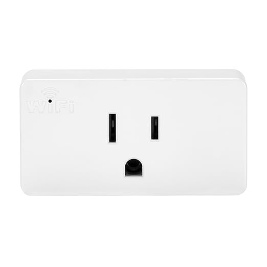 Luvoni Smart WiFi Outlet Adapter, Smart Plug Works with Google Home/Alexa, App Control, Timer & Countdown Functions 2.4 GHz WiFi, 2-Pack, by Maxxima