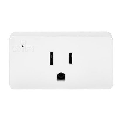 Luvoni Smart WiFi Outlet Adapter, Smart Plug Works with Google Home/Alexa, App Control, Timer & Countdown Functions 2.4 GHz WiFi, 2-Pack, by Maxxima