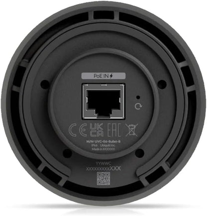 Ubiquiti UniFi Protect G6 Bullet 4K Camera - Black (UVC-G6-Bullet-B)