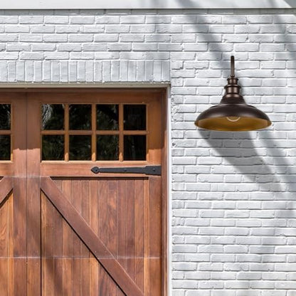 Exterior Farmhouse Barn Light, 3PCS Dusk to Dawn Outdoor Lighting, 16 Inch Vintage Outside Garage Lights Fixtures for Patio Frontdoor Entryway Doorway