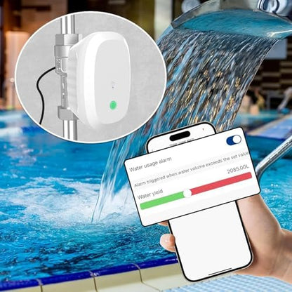 DN25 Smart Water Valve 1 Inch Smart Water Shutoff Valve Management System