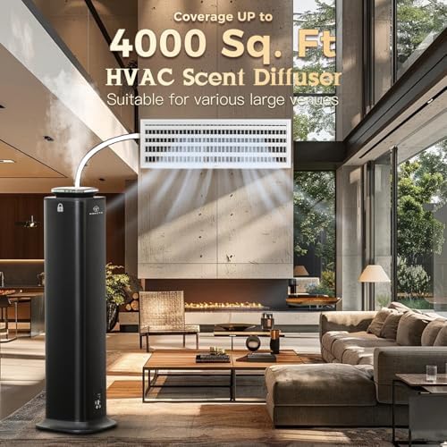 Tower HVAC Scent Diffuser Waterless, 4000 Sq.Ft for Large Space