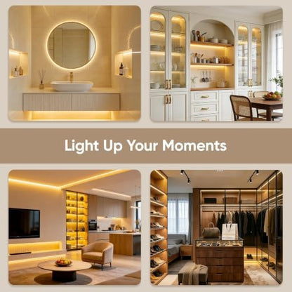 V4light Smart COB LED Strip Light 32.8ft 24V 2700K-6500K Tunable White