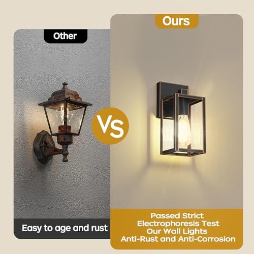 Outdoor Front Porch Light Wall Mount, Exterior lighting fixtures for House