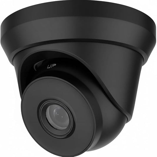 4MP Analog Coax Dome TVI CVI CCTV Surveillance Security Camera, 2.8mm 100° Wide Viewing Angle, 65ft IR Night Vision, Outdoor, Full Metal Housing, ONLY Compatible with 4MP, 5MP and 8MP DVR, Black