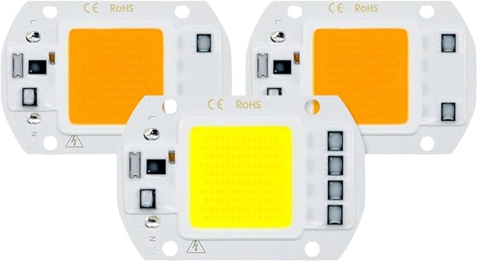Cob Chip Led Lamp 220V 10W 20W 30W 50W Smart Ic No Need Driver Lampada Led Bulb Lamp for Flood Light Spotlight DIY Lighting