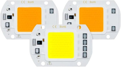 Cob Chip Led Lamp 220V 10W 20W 30W 50W Smart Ic No Need Driver Lampada Led Bulb Lamp for Flood Light Spotlight DIY Lighting