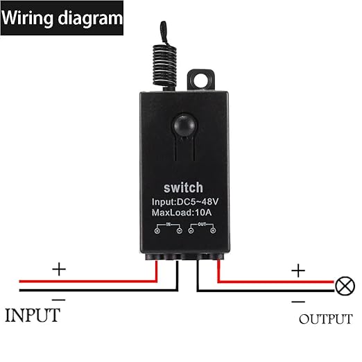 3 Way 12v Mini Remote Control Switch,Wireless Lights Switch Kit,DC 12V/24V/48V/10A Relay with 328FT Long Range,Wireless RF Switch for Car,Lamps,LED Lights,Fans(2 Remote Controls,3 Receivers)