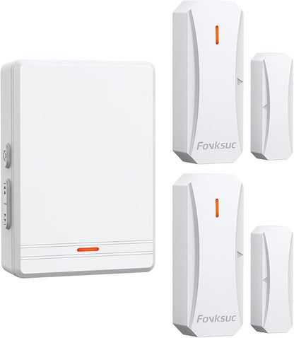 Door Chimes When Door Opens with 800 FT Range 40 Chimes & 5 Volumes