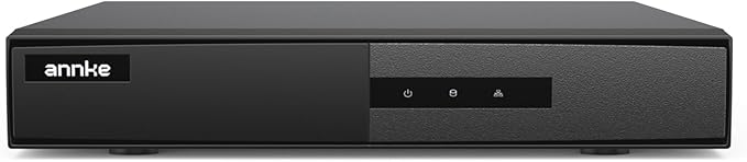 ANNKE 8 Channel DVR for Security Camera, 3K Lite Hybrid 5-in-1 CCTV Digital Video Recorder, Supports 8CH TVI/AHD/CVI/CVBS Analog and 2CH IP Cameras, 24/7 Video Recording for Home Surveillance, NO HDD