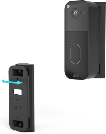 Angle Mount for Blink Video Doorbell (newest model), Doorbell Camera Holder for Blink Doorbell 2nd Gen, Wall Plate Wall Mounting Kit Bracket Corner Mount Accessory Stand for Blink Video Doorbell 2nd