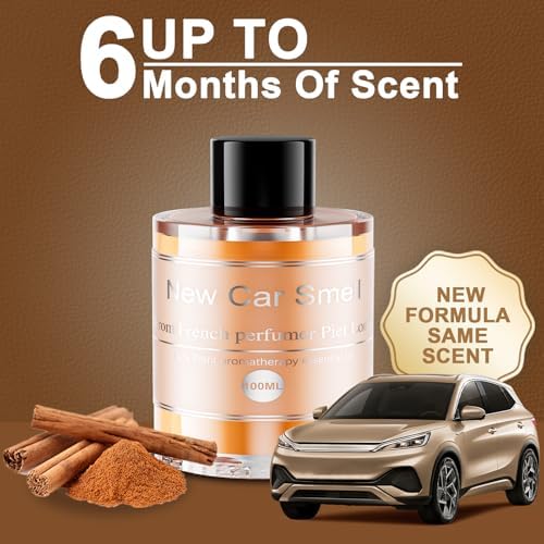 Amor Lyris 3.5OZ/100ml Car Air Freshener Refill, CO01/Dedicated Perfume Refill Long Lasting 6 Months, Car Diffuser Essential Oil Made of Natural Plant Extracts, New Car Smell