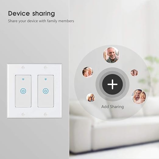 Zigbee Paddle Touch Smart Switch, Compatible with Alexa, Google Home, Hubitat, and HA, Neutral Wire Required (3)