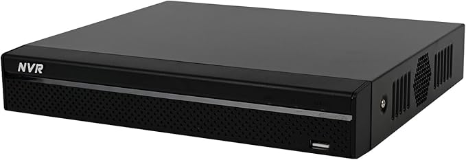DahuaSecurity Advanced 8-Channel 8 PoE Port Network Video Recorder with 2TB HDD 4K HDMI Output and AI Surveillance Features NVR for Home Security Camera System (NVR-8ch-8POE-2)