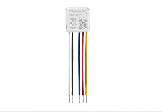 Zooz 700 Series Z-Wave Long Range Smart Relay ZEN51 | Installs Behind Wall Switch Or at The Light | Compatible with SmartThings, Hubitat, and Home Assistant | Z-Wave Hub Required (Sold Separately)
