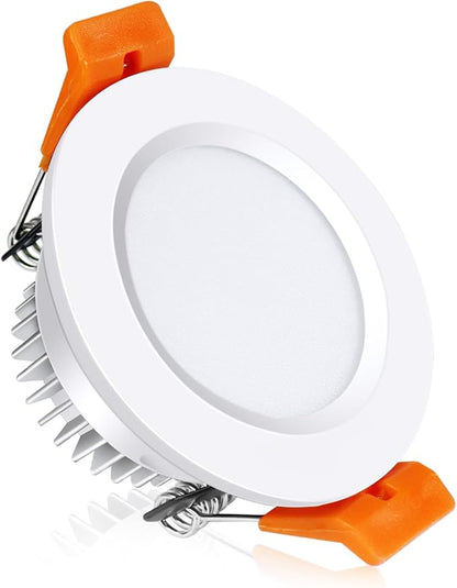 inShareplus 2 Inch LED Recessed Lighting, Downlight Dimmable 3W (35W Equivalent), 5000K Daylight White, CRI80, Recessed Light Fixtures with LED Driver (1 Pack)