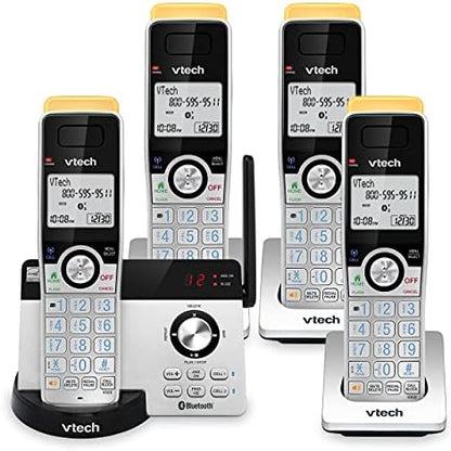 VTech IS8121-4 Super Long Range Cordless Phone, 4 Handsets