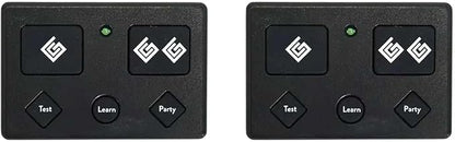 Ghost Controls Automatic Gate Opener Kit for Decorative Driveway Swing Gates with Gate Opener Remote - Solar Capable - PRO Series - Model LDM2K (2. LDM2K Kit)