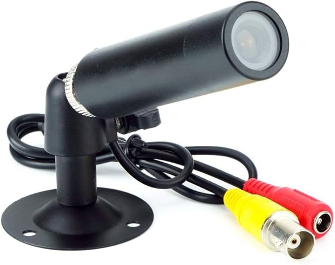 Vanxse® CCTV 1/3 CCD 1000TVL HD 3.6mm Mini Bullet Security Camera Indoor Surveillance Camera with Bracket