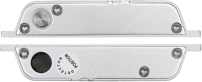 Electric Drop Bolt Lock DC 12V Fail Safe NC Mode Electronic Door Lock for Access Control Security System with Time Delay