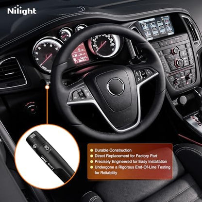 Nilight Turn Signal Switch for 2011-2016 Chevy Cruze 2016 Limited
