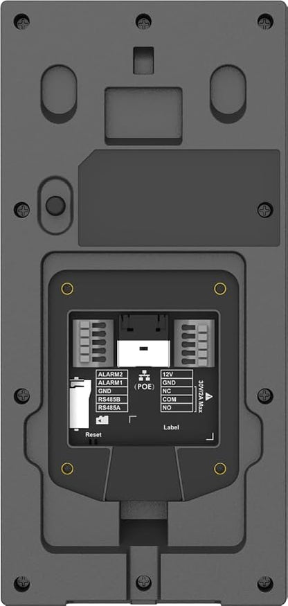 Grandstream GDS3727 IP Video Door Station | Outdoor Access Control, Video Intercom and Security Recording | Doorbell Key | Plastic Housing | Wi-Fi 6