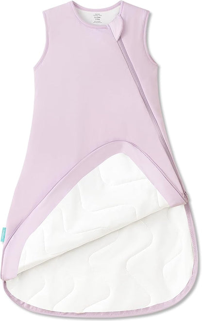 PurComfy Supersoft Sleep Sack 1.0 TOG, Premium Bamboo Viscose Baby Sleeping Bag 2-Way Zipper Sleep Sack Baby Wearable Blanket