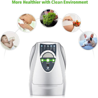 Ozone Machine Generator, Multipurpose Ozone Machine for Air, Water, Food, Home and Office Using