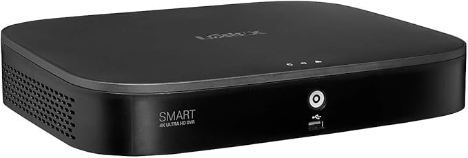 4K Ultra HD 8 Channel Digital Video Recorder with Smart Motion Detection and Smart Home Voice Control 2TB