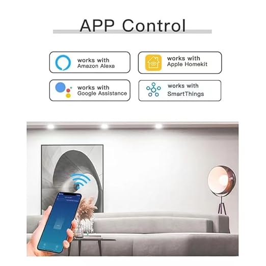 Matter Smart Plug Works with Homekit, Alexa, Google Home, App and Voice Control,UK Standard,16A