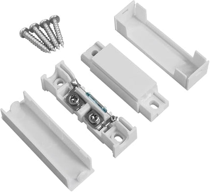 WE 2 Pack Home Alarm Security Magnetic Switch Contacts NC Door Sensor