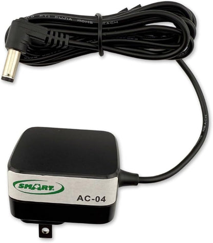 Smart Caregiver AC-04 Power Adapter for Wireless Monitor and Central Monitoring Units 433-CMU, 433-EC, TL-4015, TL-4005, 2017-ECA, 433-MS, and TL-5102MP - Power Cord Replacement for Patient Monitors