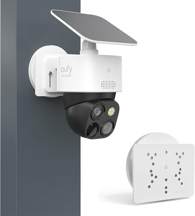 Magnetic Mount Compatible with eufy Security Solocam S340/E30/E42/4G LTE Cam S330/ E330 (Professional) Camera (White)
