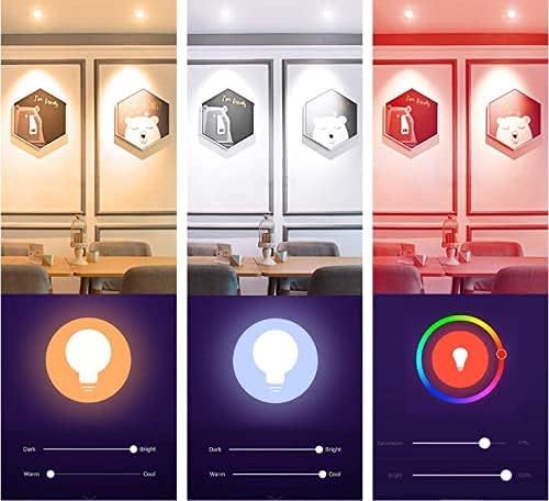 Ironsmith Lighting Products Dimmable 5W GU5.3 Base Smart LED Lights - Alexa and Google Assistant, WiFi, Tuya Control ‎6500K 400 Lumens Halogen Light Bulbs Support - Timer with Color Changing