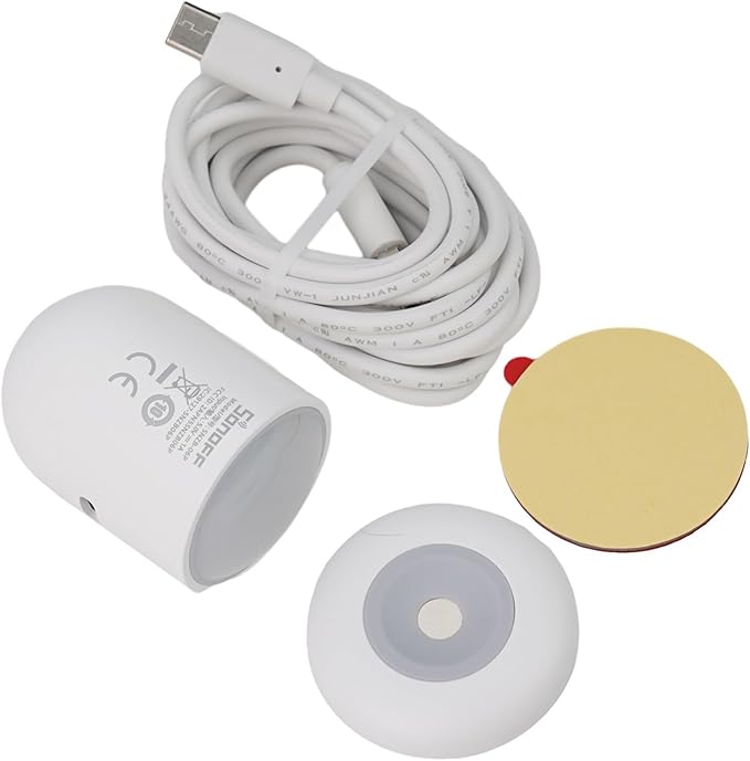 For SONOFF SNZB-06P For ZIGBEE Human Presence Sensor, 5.8GHz Motion Detector With Light Sensing, Smart Home Automation For Alexa & For SMARTTHINGS, White