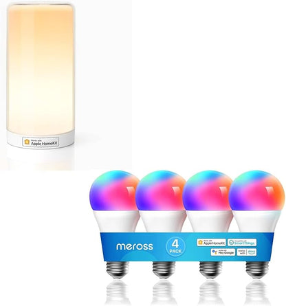 meross Smart Light Bulb and Lamp Compatible with Apple HomeKit, Siri, Alexa, Google Assistant and SmartThings