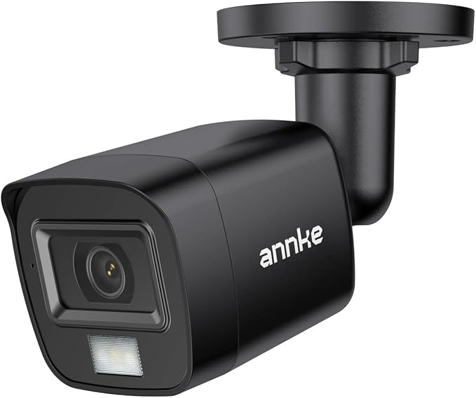 ANNKE 1080p HD-TVI Security Surveillance Camera for Home CCTV System, 2MP Bullet BNC Camera with 100 ft Super Night Vision, IP66 Surveillance Weatherproof Add–on Wired Cam