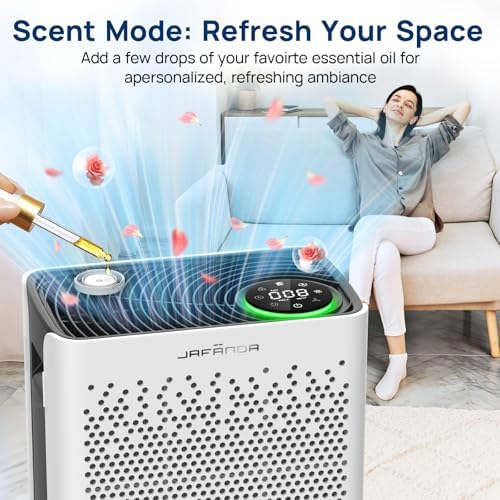 Air Purifiers for Home Large Room with Washable Pre Filters, Up to 1015Ft²